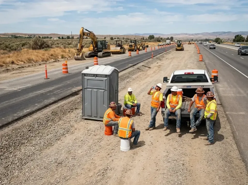 highway-road-construction-crew-007 — frequently asked questions, Porta Potty and Restroom Rentals in Pinch, WV